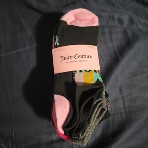 NWT Juicy Couture Ankle Socks
